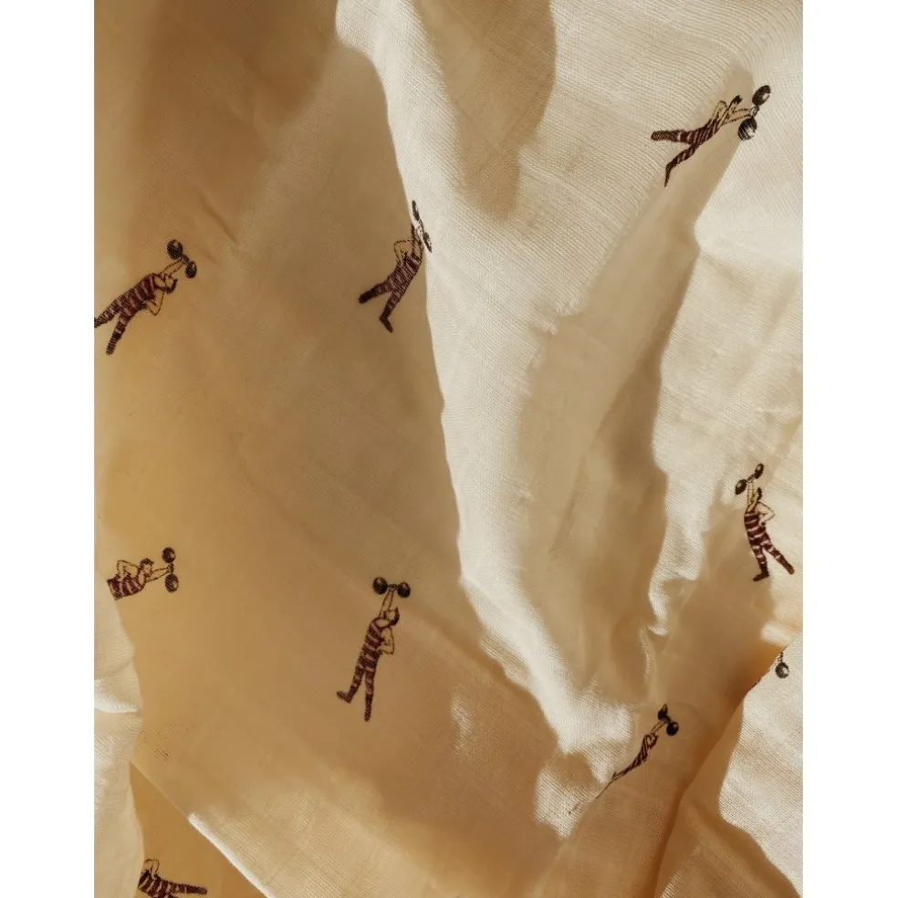 Konges Sløjd Mulltuch-Set Strong Man Beige 3er Pack