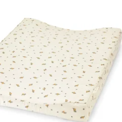 Konges Sløjd Wickelauflage Flower Bouquet Beige