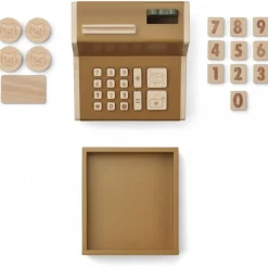 Liewood Kasse Buck Holz Golden Caramel