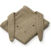 Liewood Mulltuch-Set Hannah Oat Beige 2er Pack