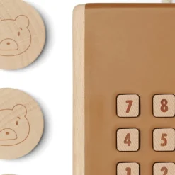 Liewood Telefon Holz Rufus Golden Caramel