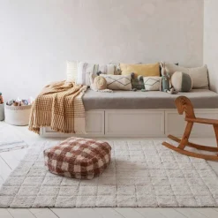 Lorena Canals Pouf Vichy Toffee Little Chefs