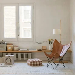Lorena Canals Teppich Mosaik Beige Waschbar 170 x 240 cm