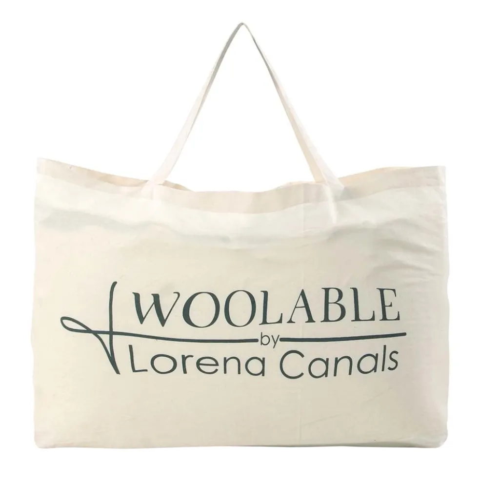 Lorena Canals Woll-Teppich Berber Woolable Soul 80 x 140 cm
