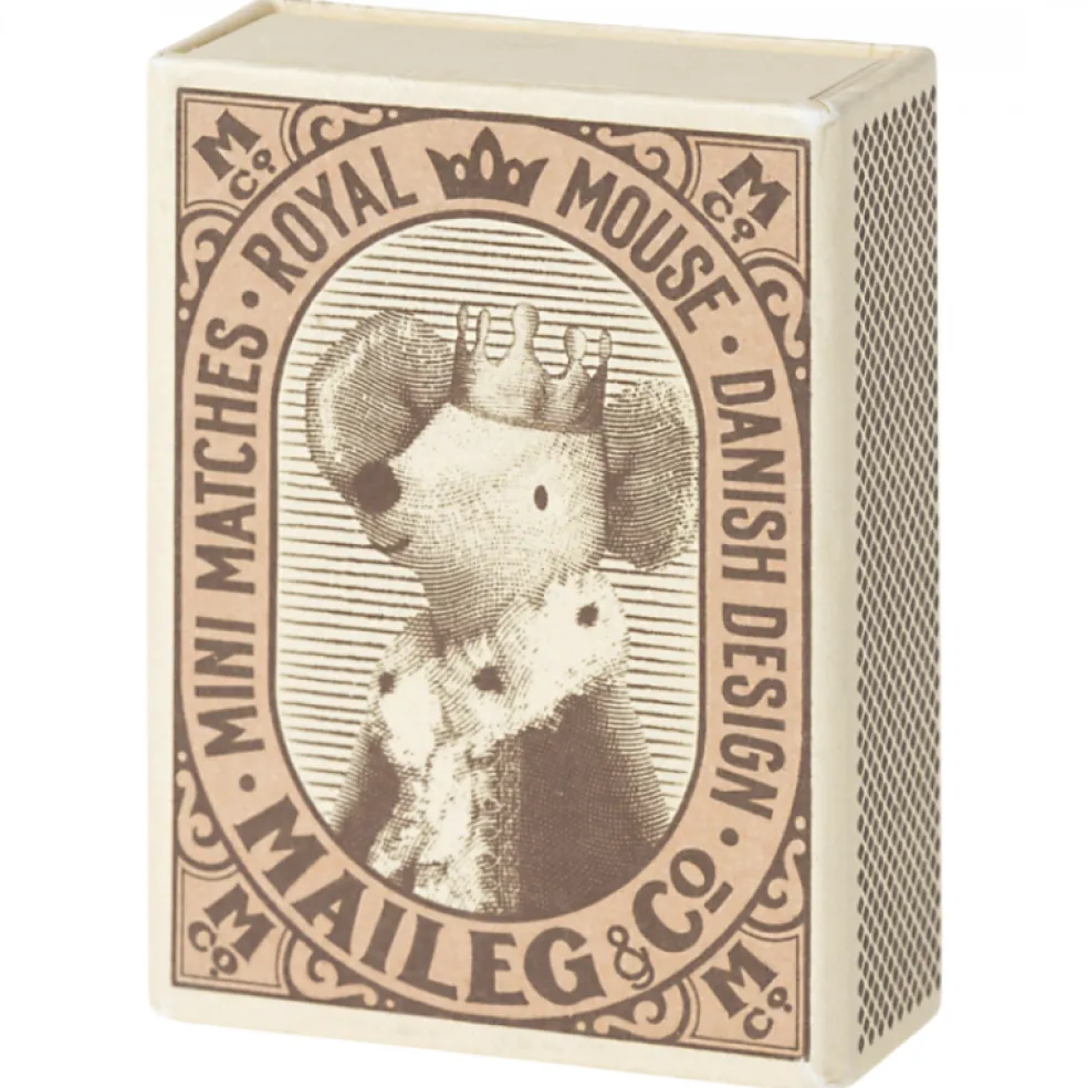 Maileg Baby Maus Mädchen Sleepy Wakey in Box 7,5 cm
