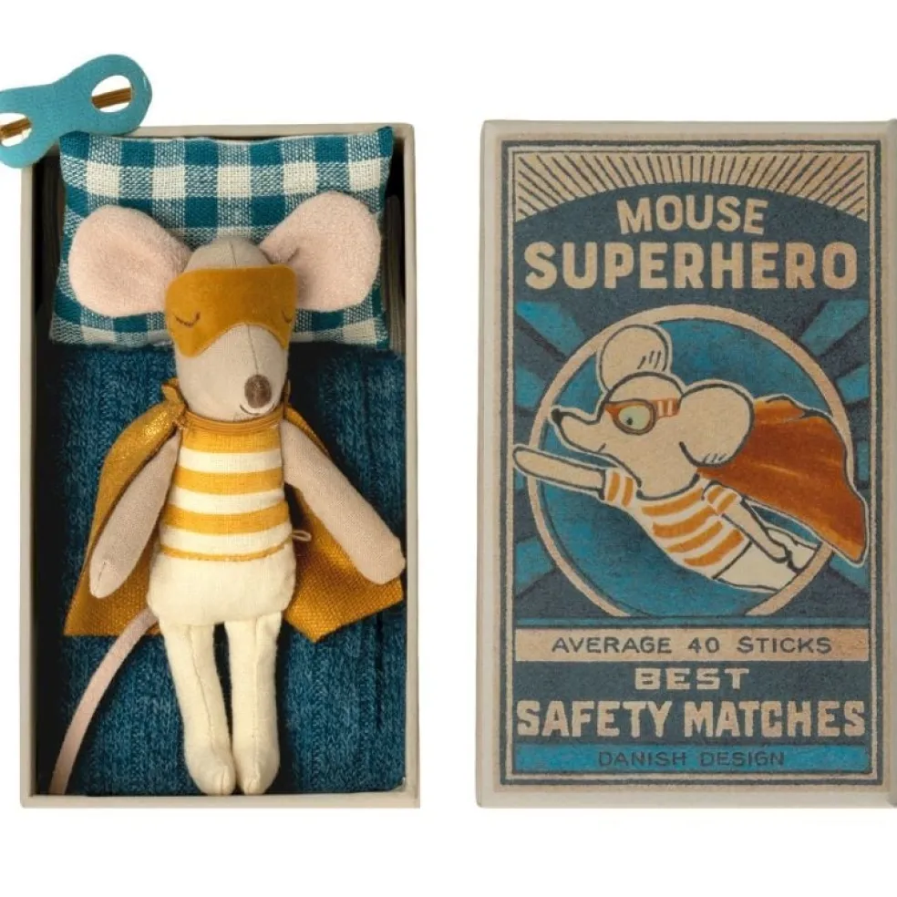 Maileg Maus Super Hero kleiner Bruder 11 cm