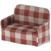 Maileg Sofa für Mäuse Rot Micro Puppenhaus