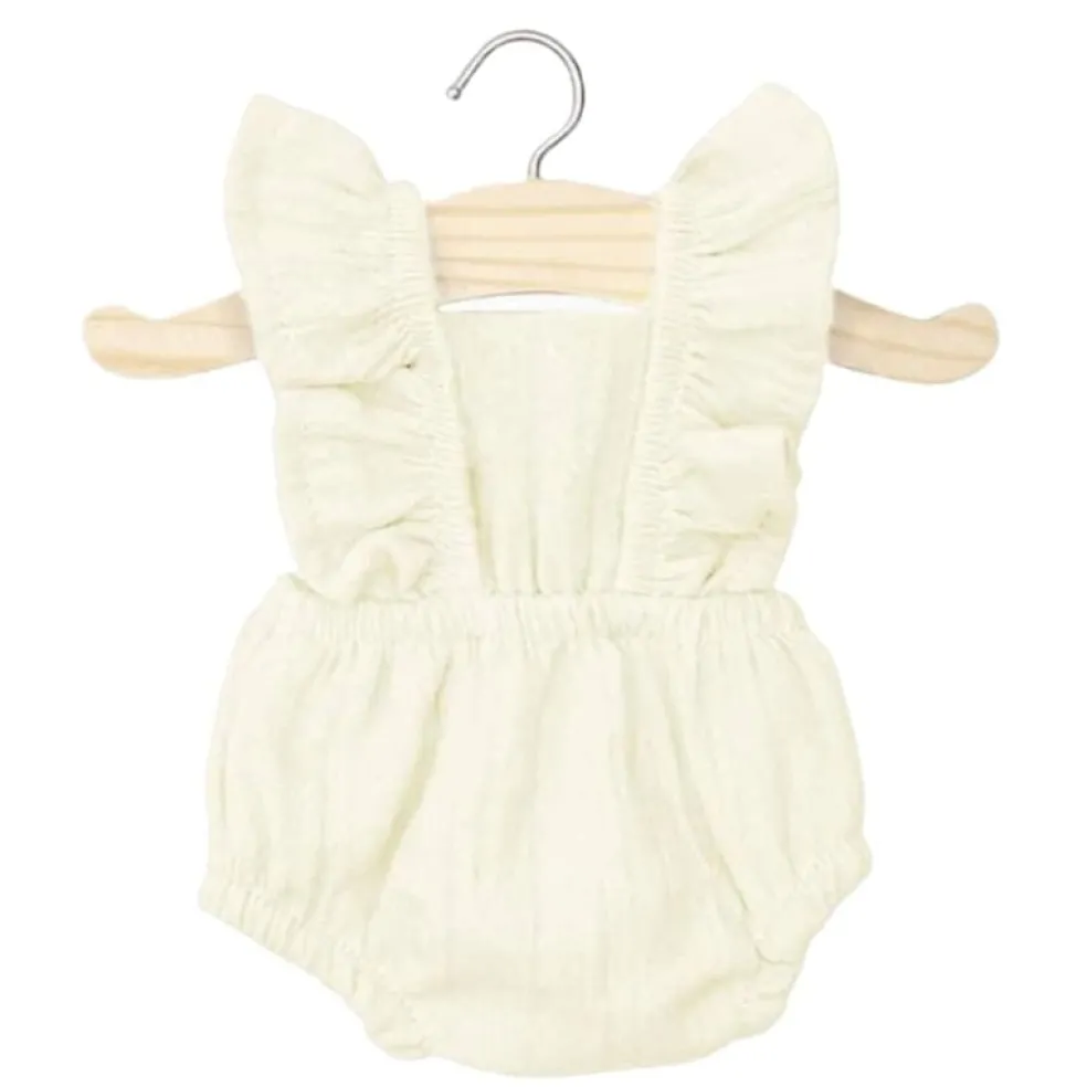 Minikane Barboteuse Retro Lou Ecru (für Gordi)