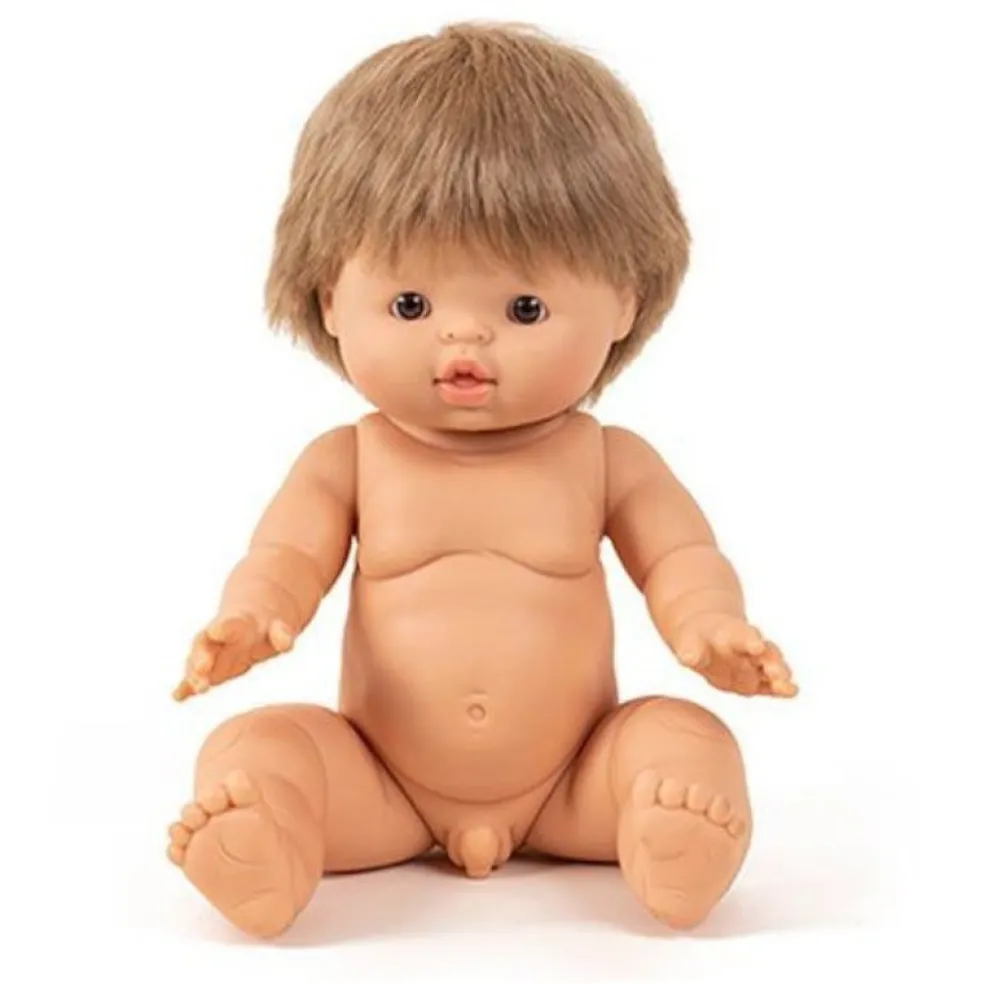 Minikane Puppe Achille Gordi Blonde Haar Junge 34 cm