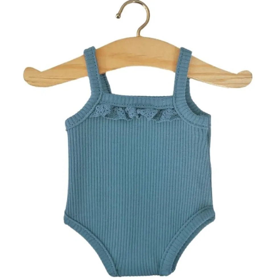 Minikane Puppenunterwäsche Body P'tits Blau 34 cm (für Gordi)