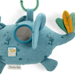 Moulin Roty Speelgoed Aktivitätsspielzeug Elefant Sous Mon Baobob