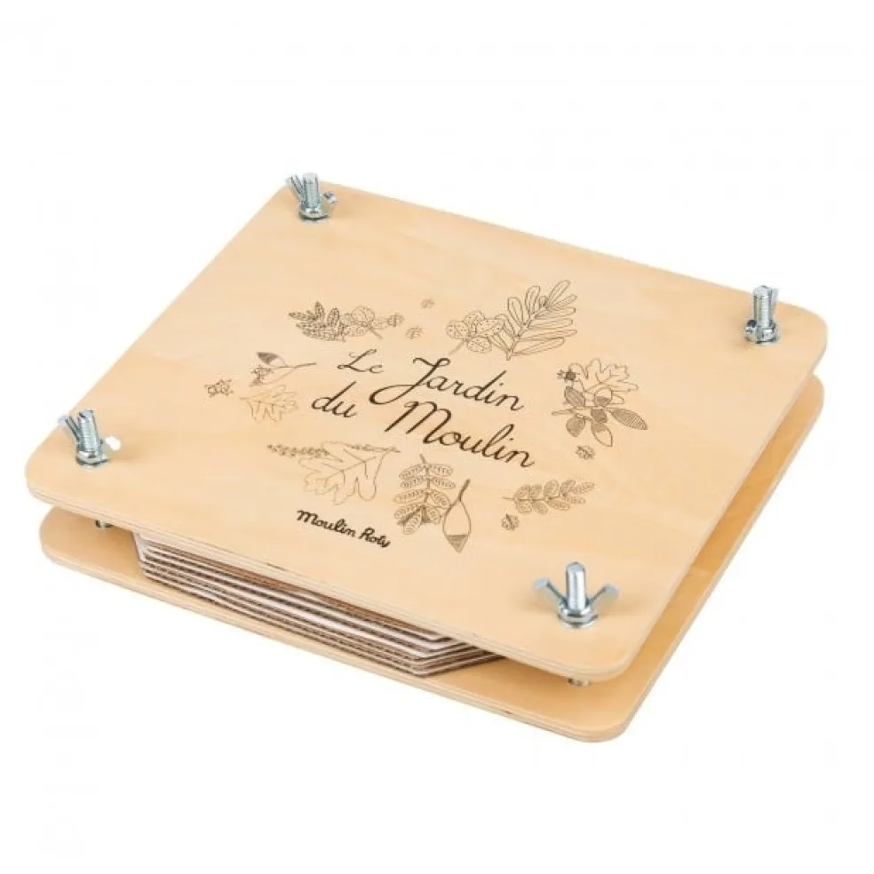 Moulin Roty Speelgoed Blumenpresse Holz - Le jardin du moulin