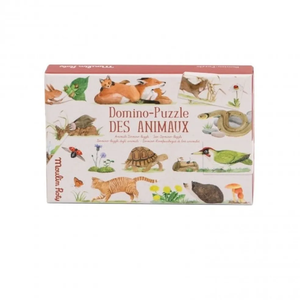 Moulin Roty Speelgoed Domino Puzzle Le Jardin Du Moulin