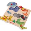 Moulin Roty Speelgoed Greifpuzzle Holz Les Toupitis 5 st.