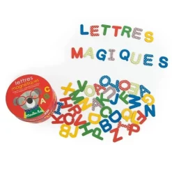Moulin Roty Speelgoed Magnetische Buchstaben 54 Stk. Les Popipop