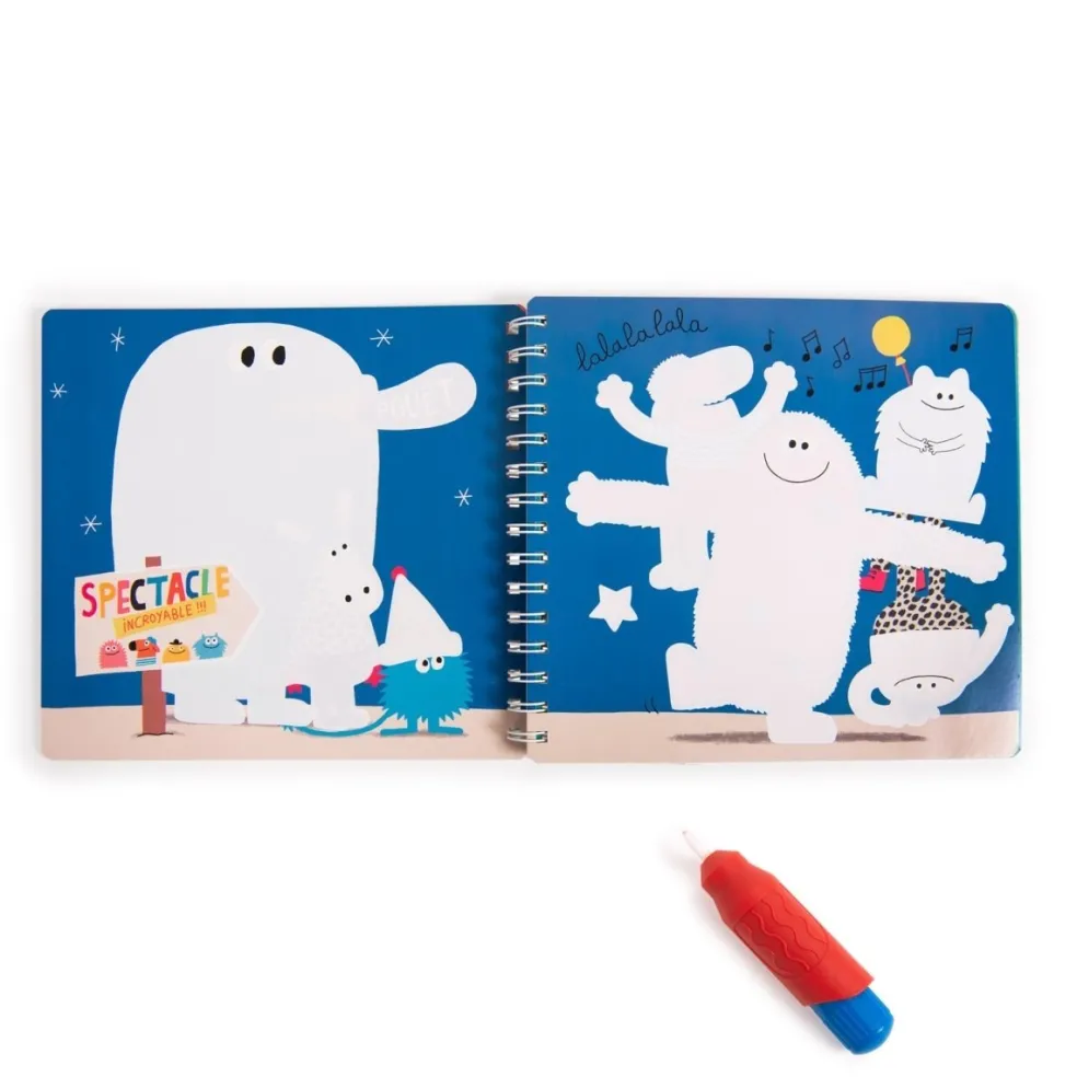 Moulin Roty Speelgoed Magisches Malbuch Les Schmouks
