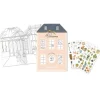 Moulin Roty Speelgoed Mallbuch mit Stickern Les Parisiennes