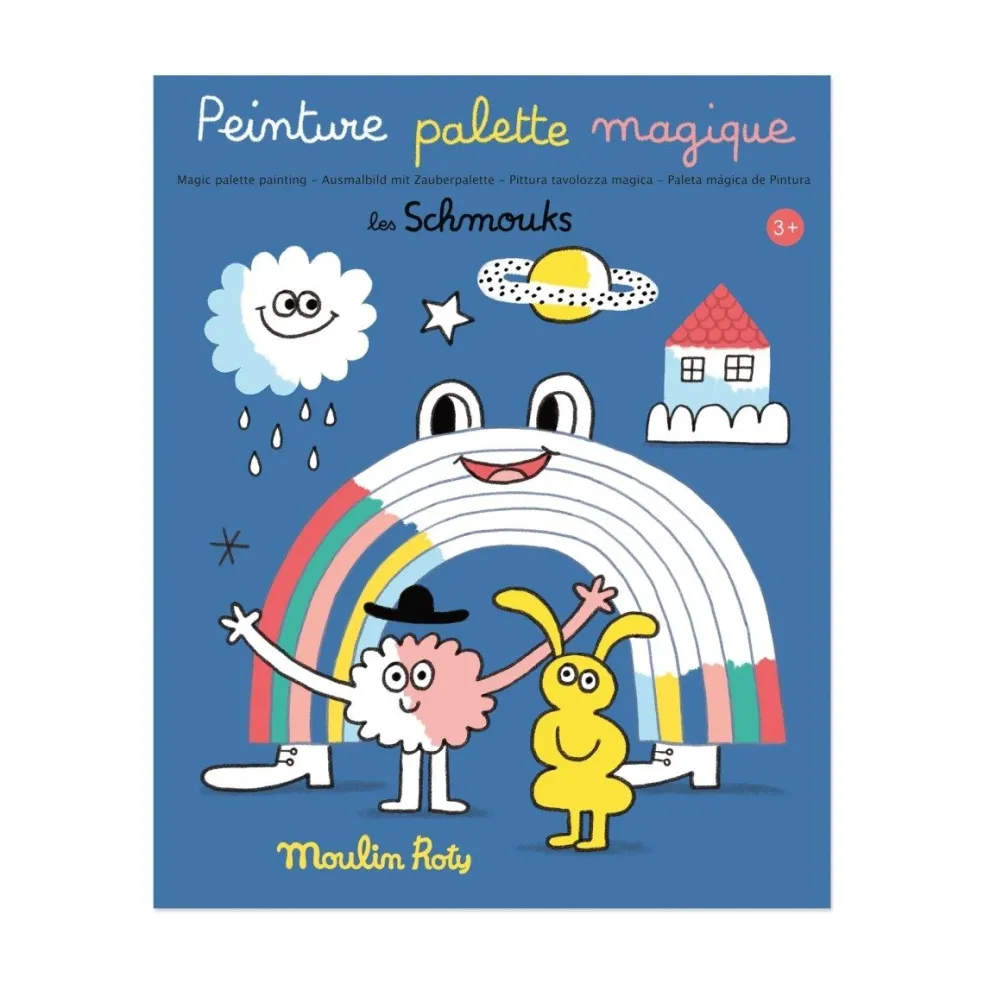 Moulin Roty Speelgoed Malbuch Les Schmouks