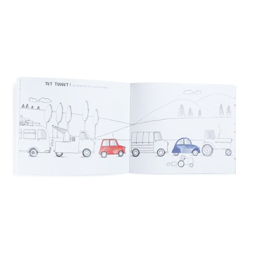 Moulin Roty Speelgoed Malbuch & Aktivitätsbuch Aujourd'hui