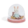 Moulin Roty Speelgoed Schneekugel Kaninchen Rosa Après la pluie