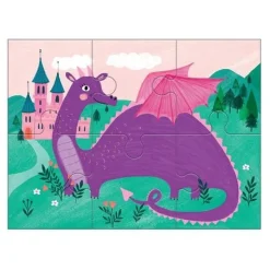 Mudpuppy 4 Puzzles Magical Friends 2 Jahre+ 12 Teile