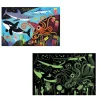 Mudpuppy Glow in the dark Puzzle Meeresräuber 100-teilig