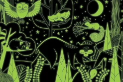 Mudpuppy Glow in the dark Puzzle In The Forest 100-teilig