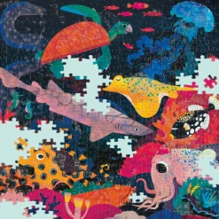 Mudpuppy Glow in the dark Puzzle Ozean 500-Teile