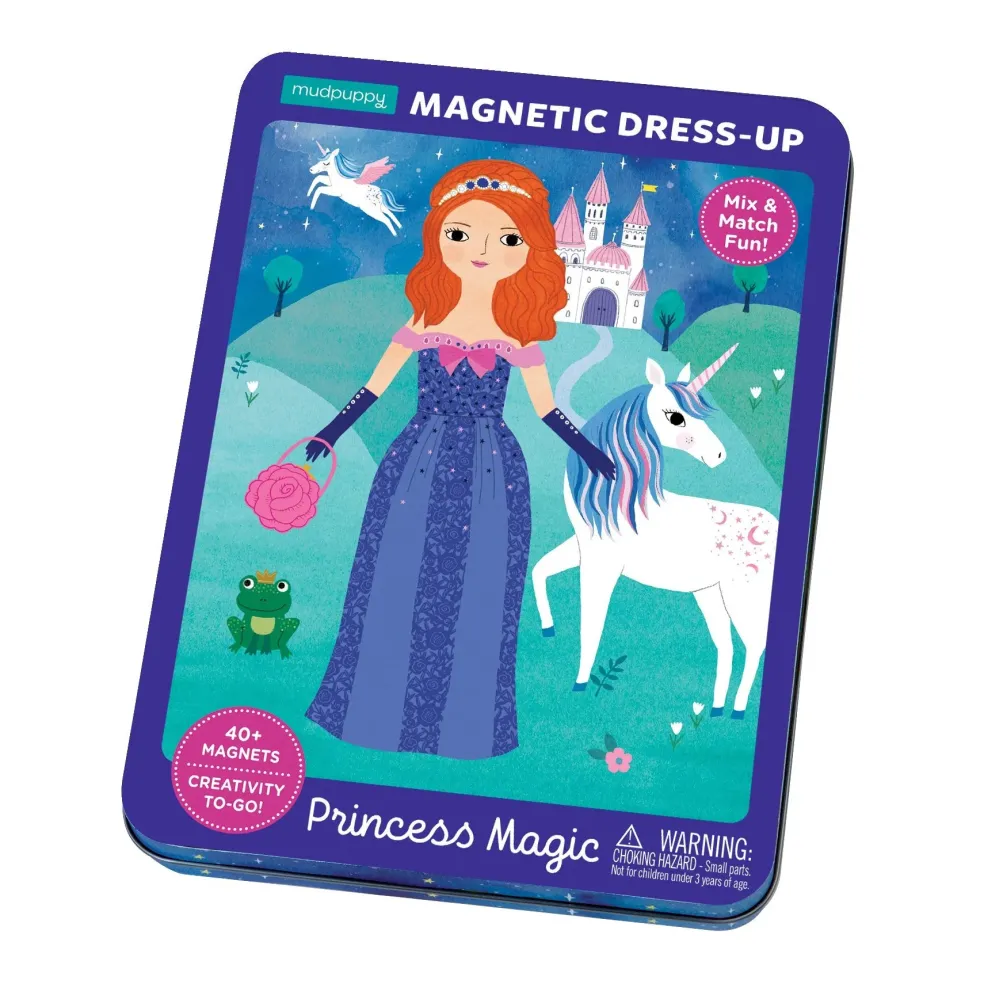 Mudpuppy Magnetspielzeug Prinzessin Dress-up
