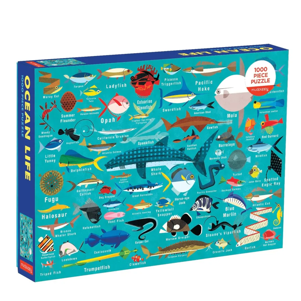 Mudpuppy Puzzle Ozean 1000 Teile