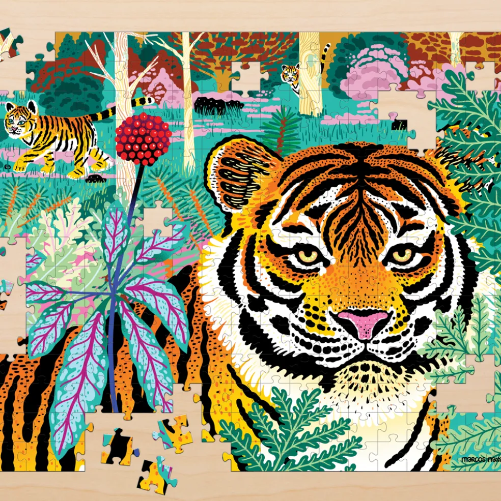 Mudpuppy Puzzle Sibirischer Tiger 300 Teile 7 Jahre+