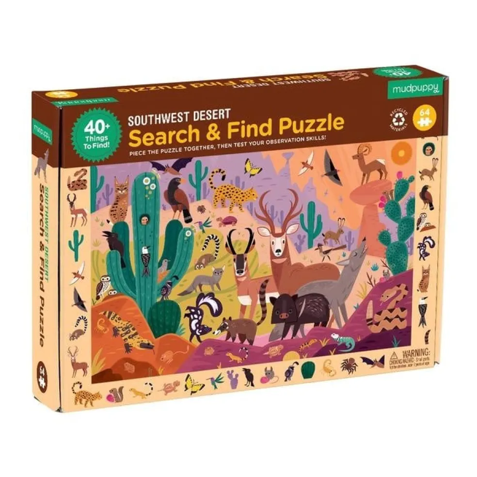 Mudpuppy Puzzle Suchen & Finden Wüste 64 st.