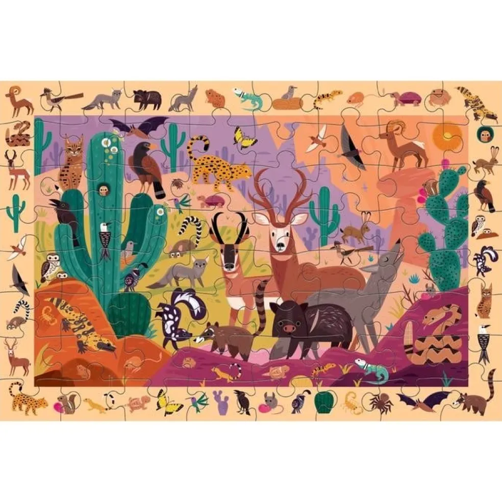 Mudpuppy Puzzle Suchen & Finden Wüste 64 st.