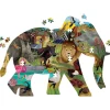 Mudpuppy Shaped Puzzle African Safari 300 Teile 7 Jahre+