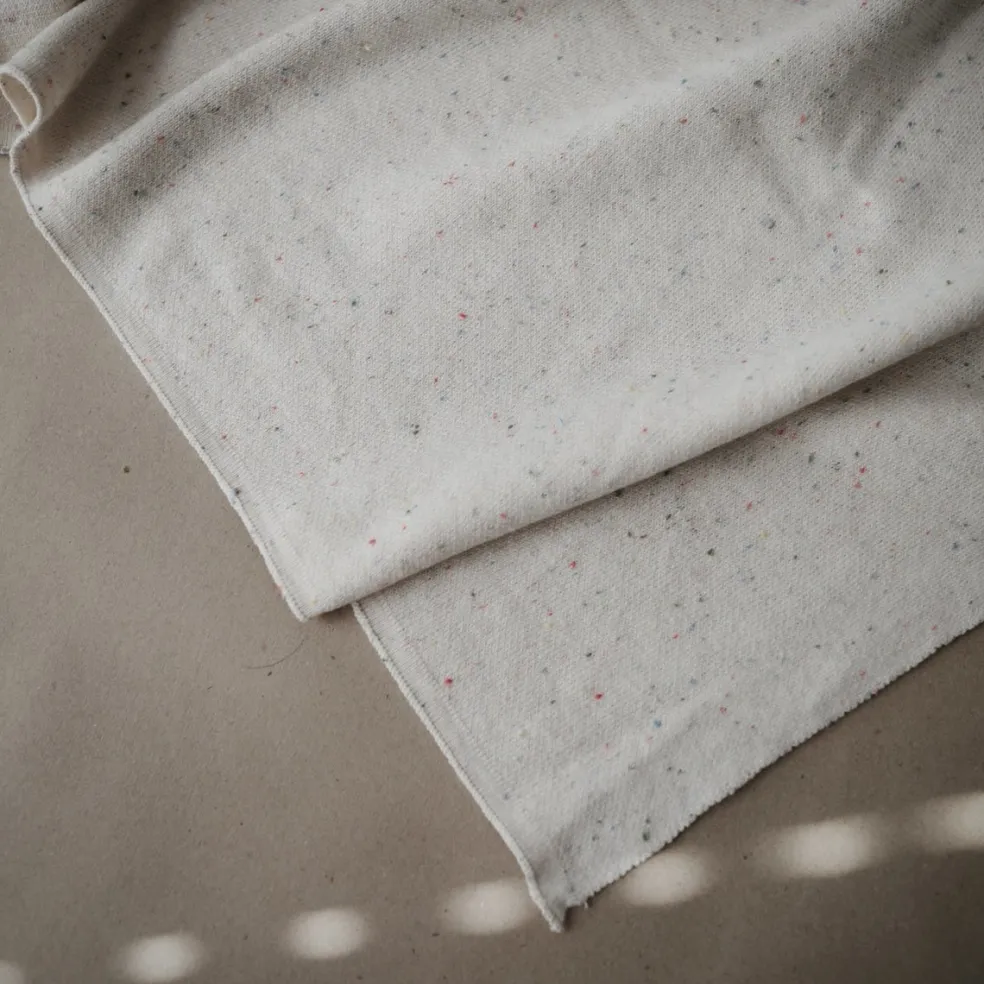 Mushie Babydecke Confetti Ivory 80 x 100 cm