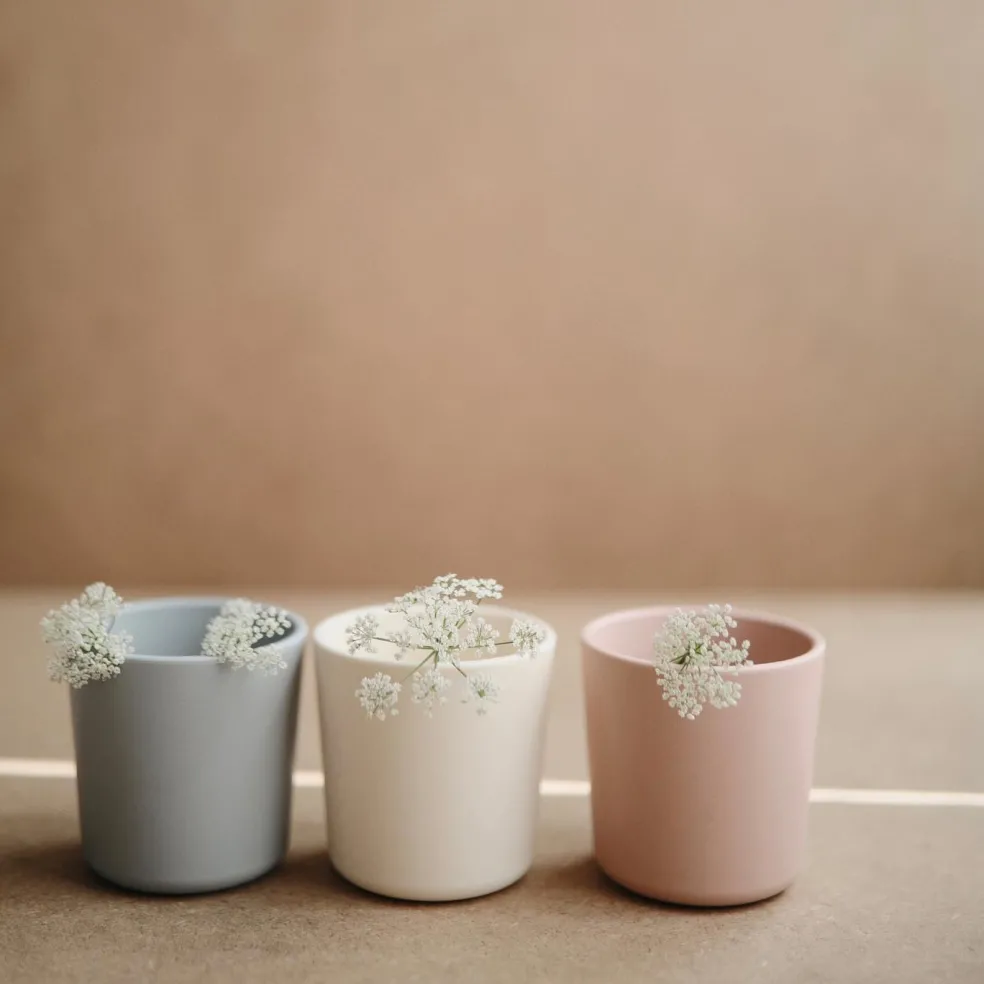 Mushie Becher Blush 2-Teilig