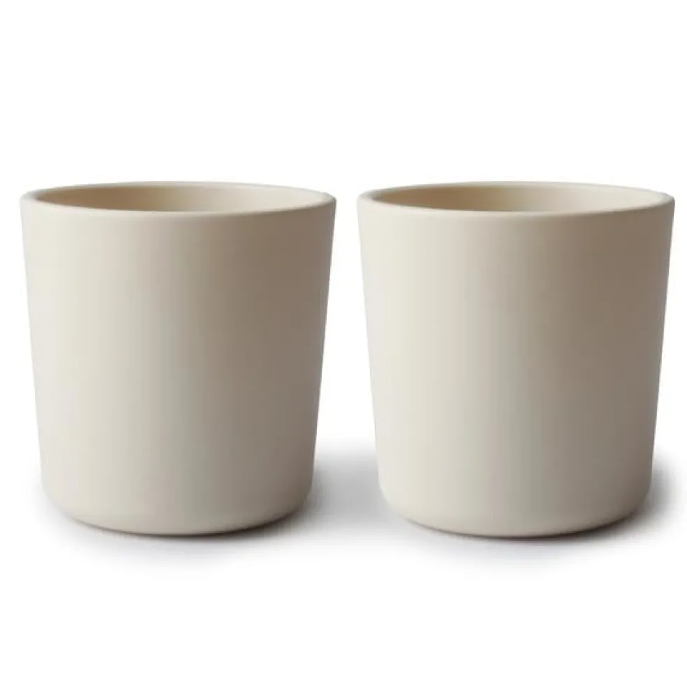 Mushie Becher Ivory 2-Teilig