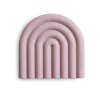 Mushie Beißring Regenbogen Mauve Lila