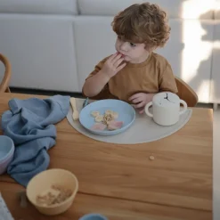 Mushie Kinderbesteck Gabel & Löffel Pale Daffodil Gelb
