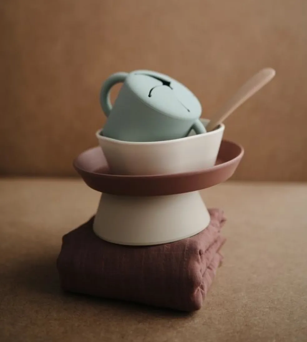 Mushie Schalen Ivory 2-Teilig