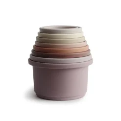 Mushie Stapelturm Pastell
