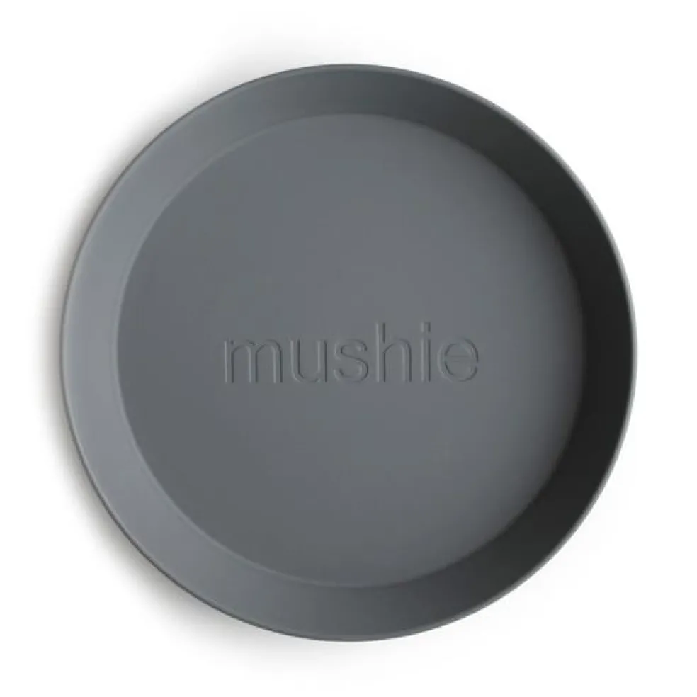 Mushie Teller Smoke 2-Teilig