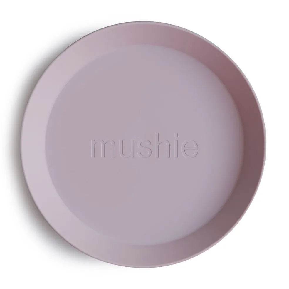 Mushie Teller Soft Lilac 2-Teilig