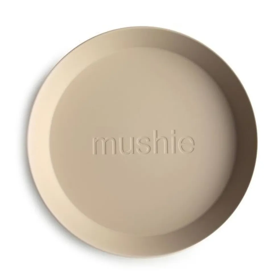 Mushie Teller Vanille 2-Teilig
