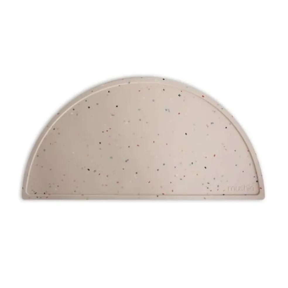 Mushie Tischset Konfetti Beige