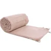 Nobodinoz Bettnestchen White Bubble Misty Pink Rosa