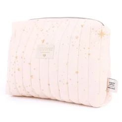 Nobodinoz Kosmetiktasche Travel Gold Stella Rosa