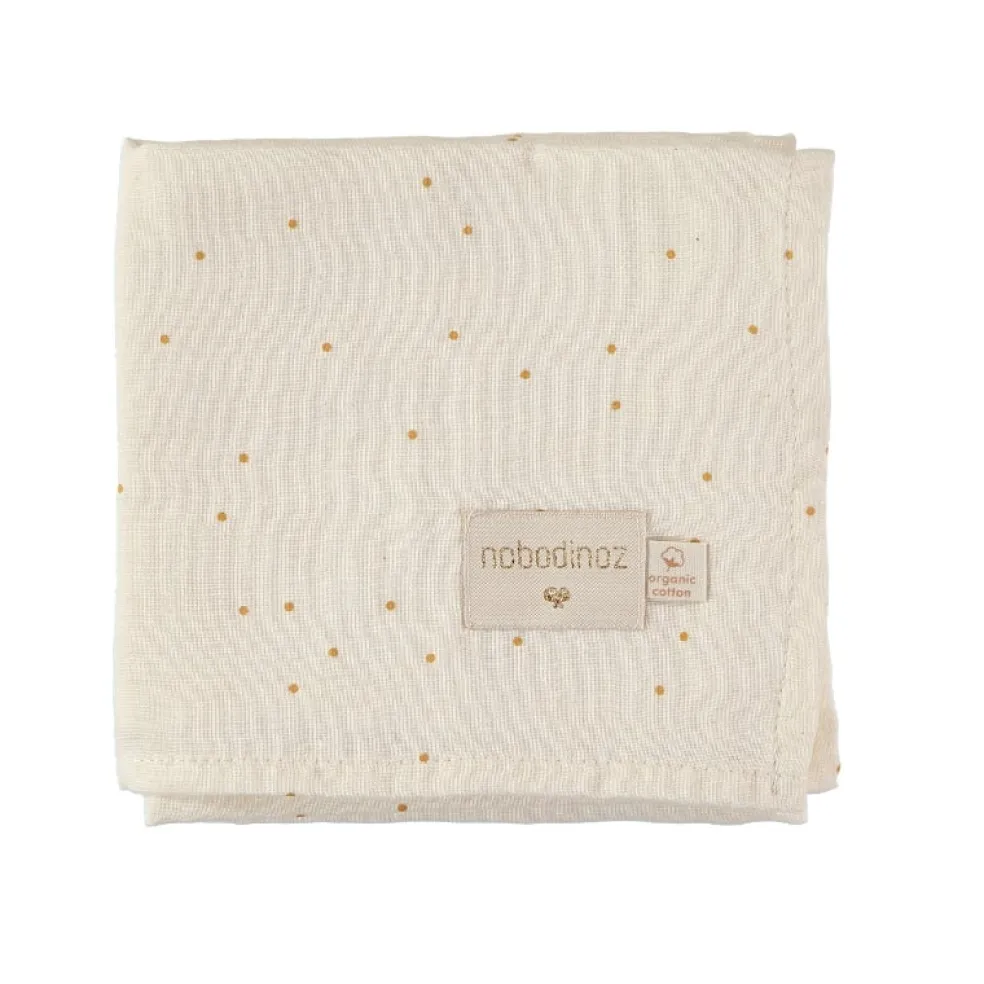 Nobodinoz Mulltuch Honey Sweet Dots 70 x 70 cm