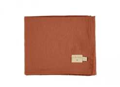 Nobodinoz Mulltuch-Set Toffee Butterfly 100 x 120 cm