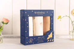 Nobodinoz Mullwindel-Set Blossom 3er-Pack 70 x 70 cm